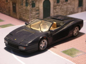 Herpa Ferrari Testarossa Cabrio