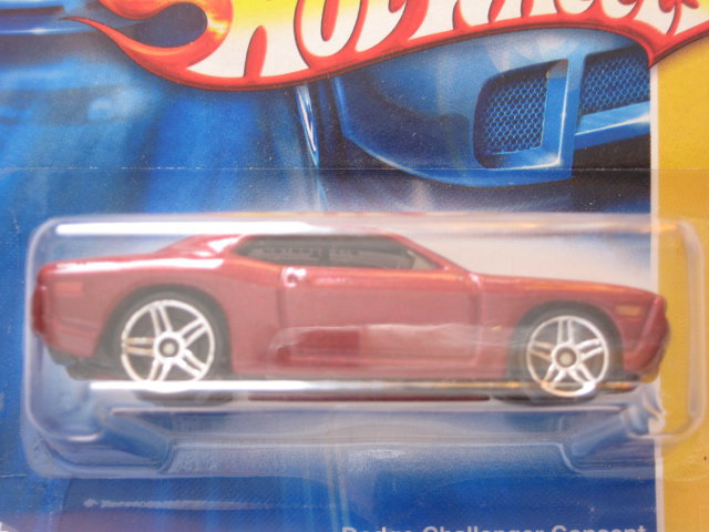 Hot Wheels 2007 First Editions Dodge Challenger concept fabiodipa collection