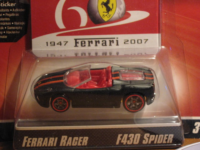 Hot Wheels Ferrari Racer Ferrari F430 Spider fabiodipa collection