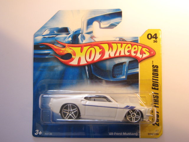 Hot Wheels 2007 First Editions Ford Mustang 69 fabiodipa collection