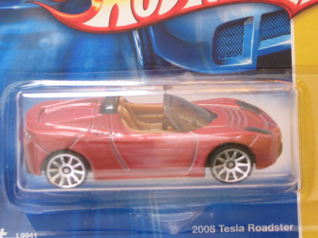 Hot Wheels 2008 First Editions Tesla 2006 Tesla Roadster fabiodipa collection