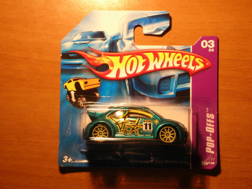 Hot Wheels Pop-Offs  Volkswagen New Beetle