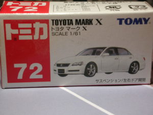 Tomica-Tomy Toyota Mark X