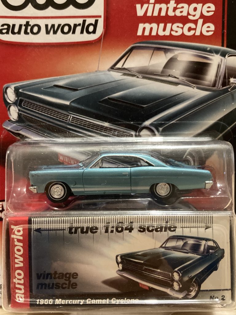 Auto World Vintage Muscle Mercury Comet Cyclone (1966) fabiodipa collection