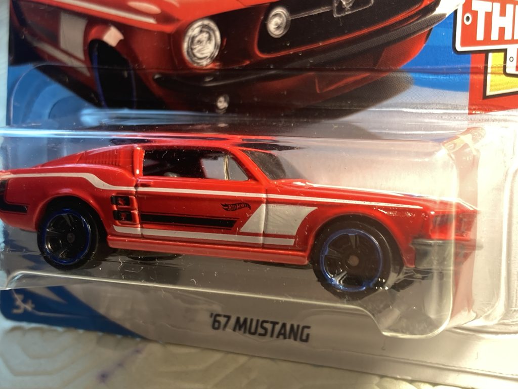 Hot Wheels Then and Now  ‘67 Mustang