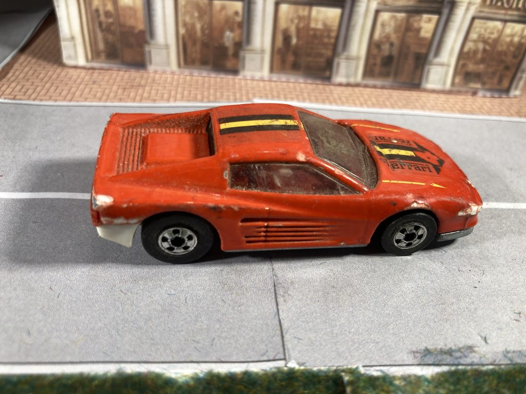Hot Wheels Color Racers Ferrari Testarossa fabiodipa collection