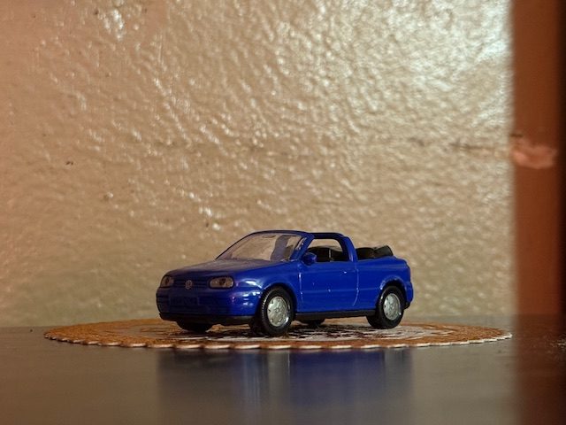 Siku siku super Volkswagen volkswagen golf IV cabrio Justin Bug collection