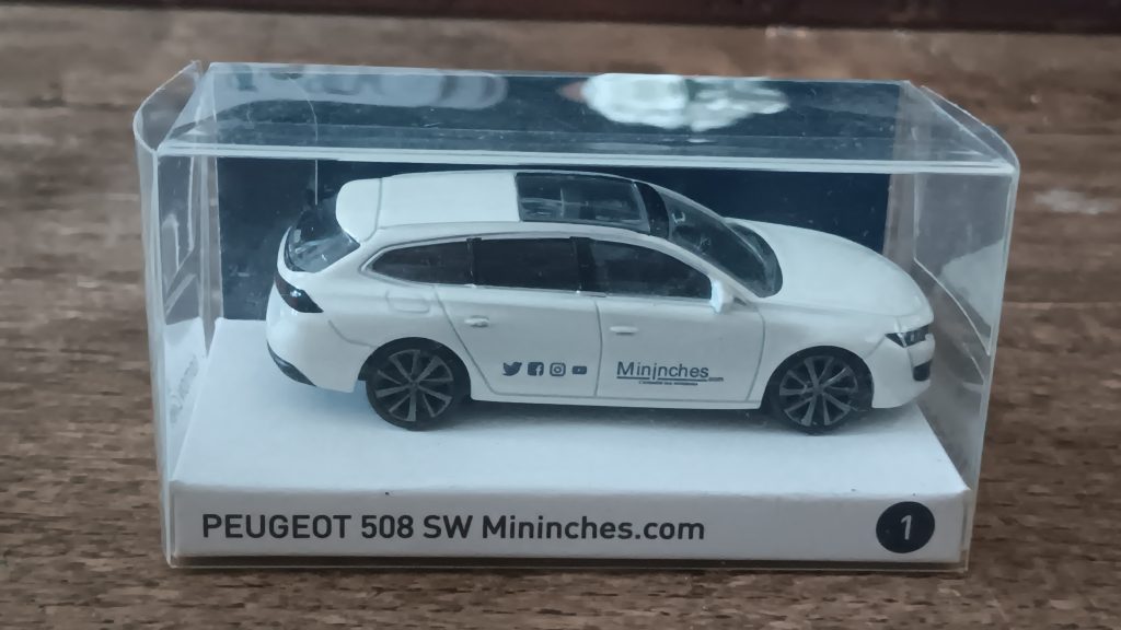 Norev 3 inchs Peugeot 508 SW II Nicolas FORGET collection
