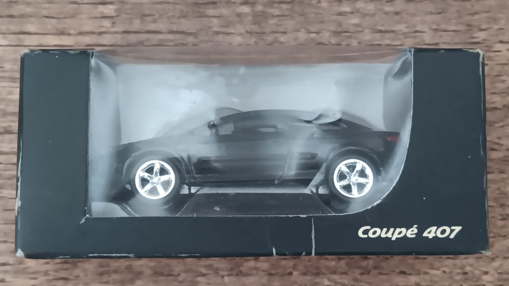 Norev 3 inchs Peugeot 407 Coupé Nicolas FORGET collection