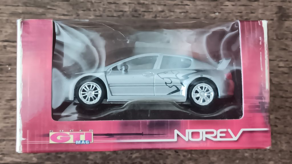 Norev 3 inchs Peugeot 407 Silhouette Nicolas FORGET collection