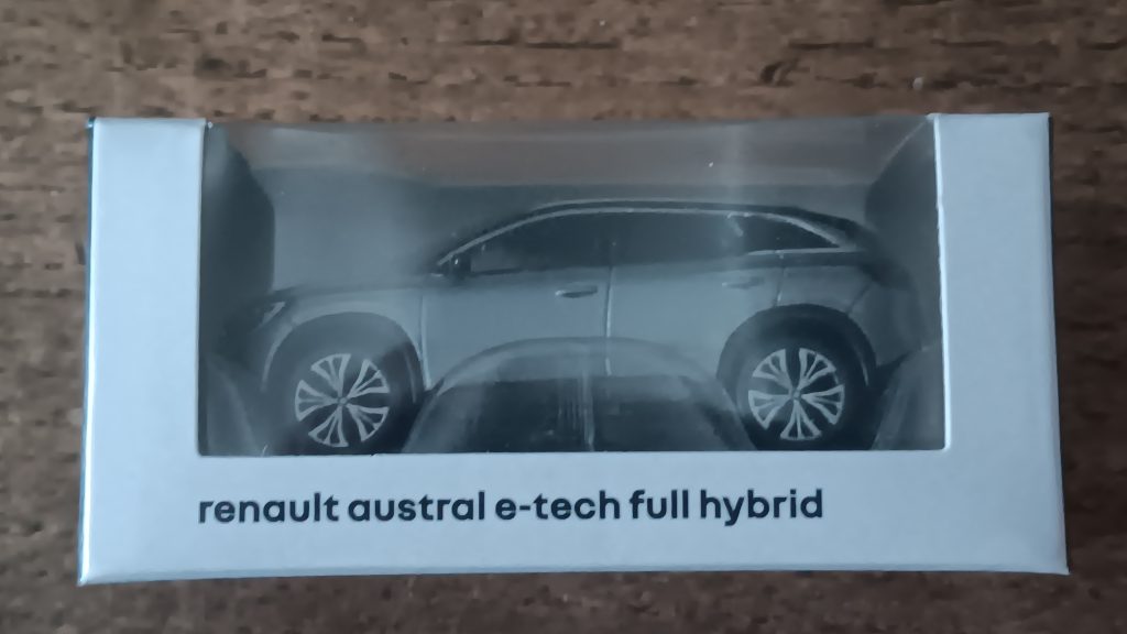 Norev 3 inchs Renault Austral Nicolas FORGET collection