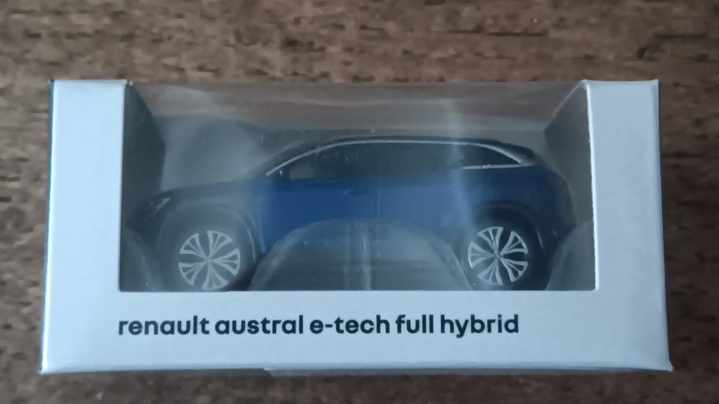 Norev 3 inchs Renault Austral Nicolas FORGET collection