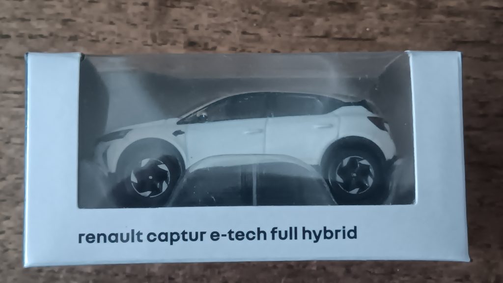 Norev 3 inchs Renault Captur II Phase 2 Nicolas FORGET collection