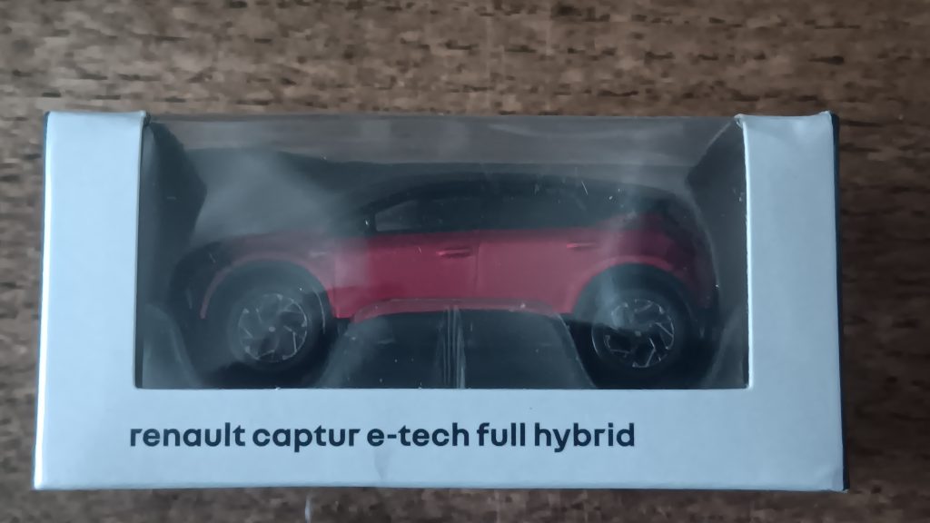 Norev 3 inchs Renault Captur II Phase 2 Nicolas FORGET collection