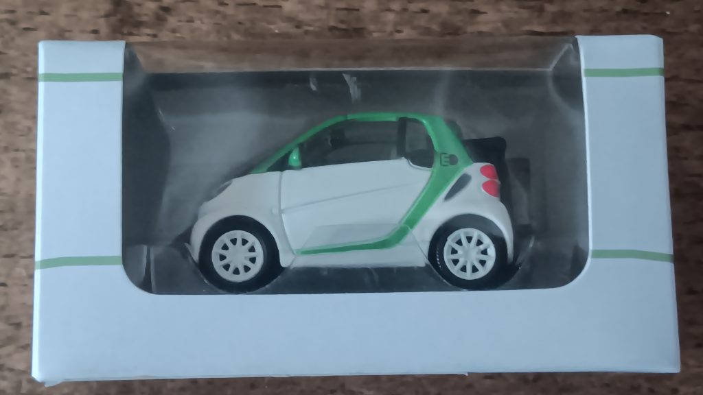 Norev 3 inchs smart fortwo electric drive cabriolet 2dr Convertible (electric DD) (2015) Nicolas FORGET collection