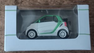 Norev 3 inchs smart fortwo electric drive cabriolet 2dr Convertible (electric DD) (2015)
