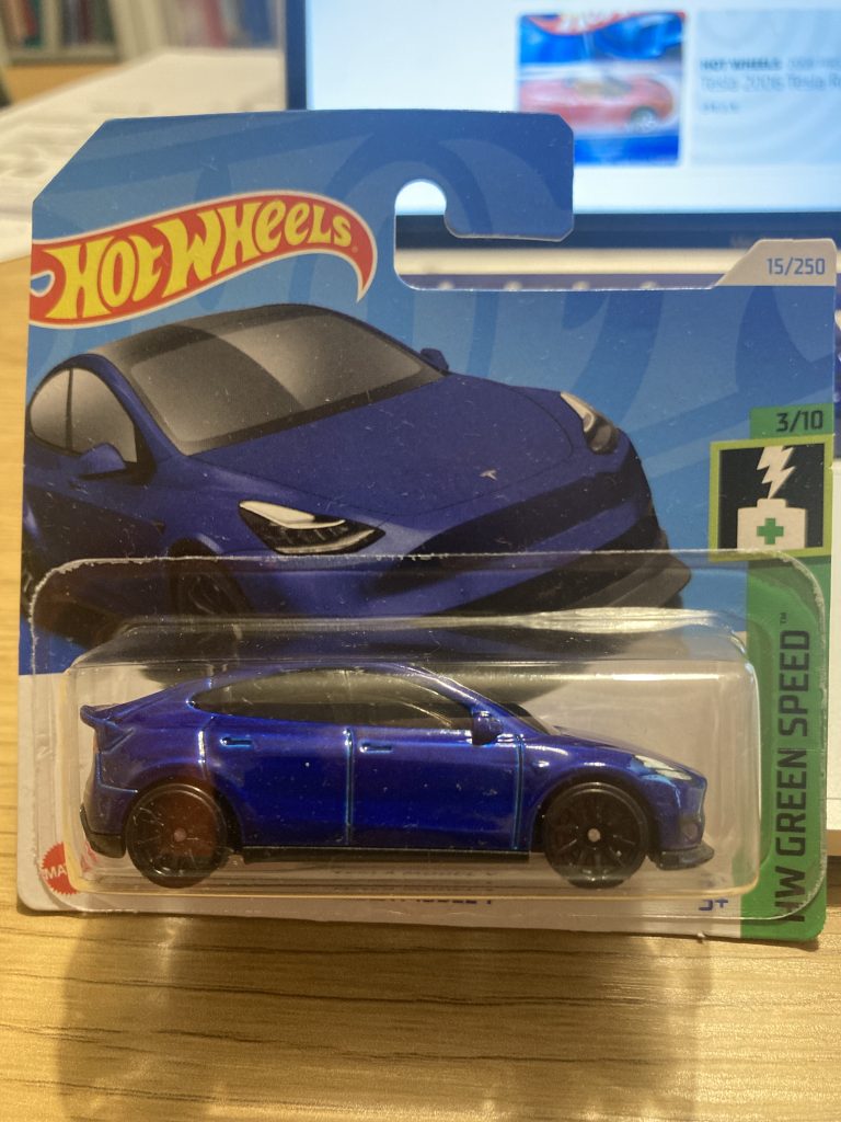 Hot Wheels HW green speed Tesla Model Y fabiodipa collection