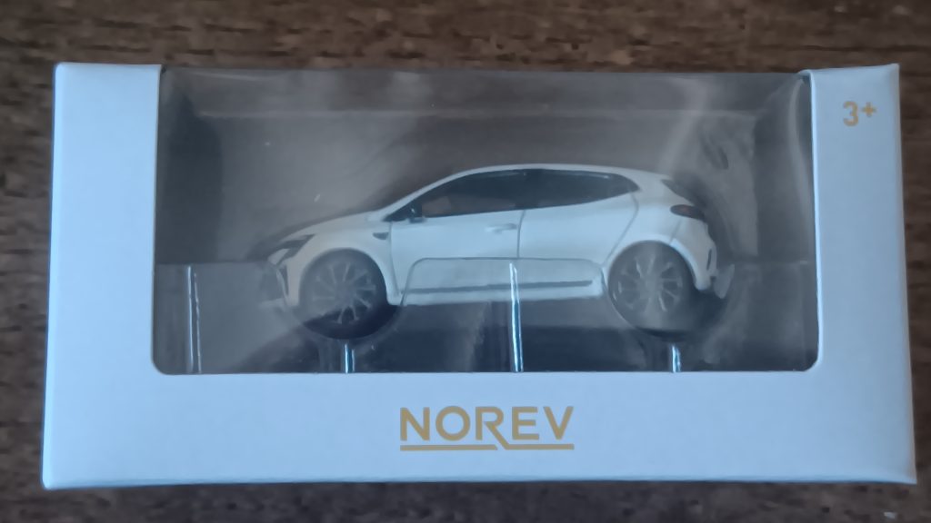 Norev 3 inchs Renault Clio V Nicolas FORGET collection