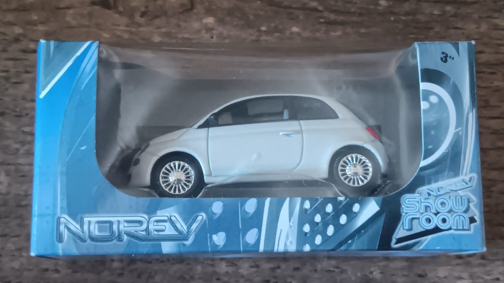 Norev 3 inchs Fiat 500 (2007) Nicolas FORGET collection
