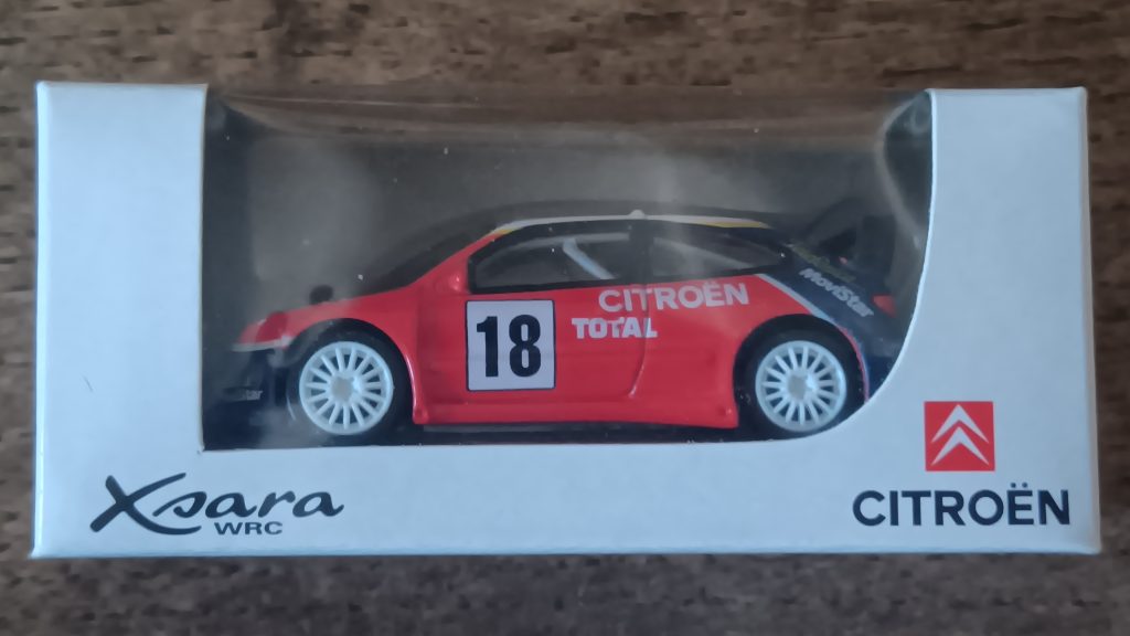 Norev 3 inchs Citroën Xsara WRC Nicolas FORGET collection