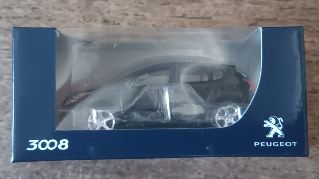 Norev 3 inchs Peugeot 3008 Nicolas FORGET collection