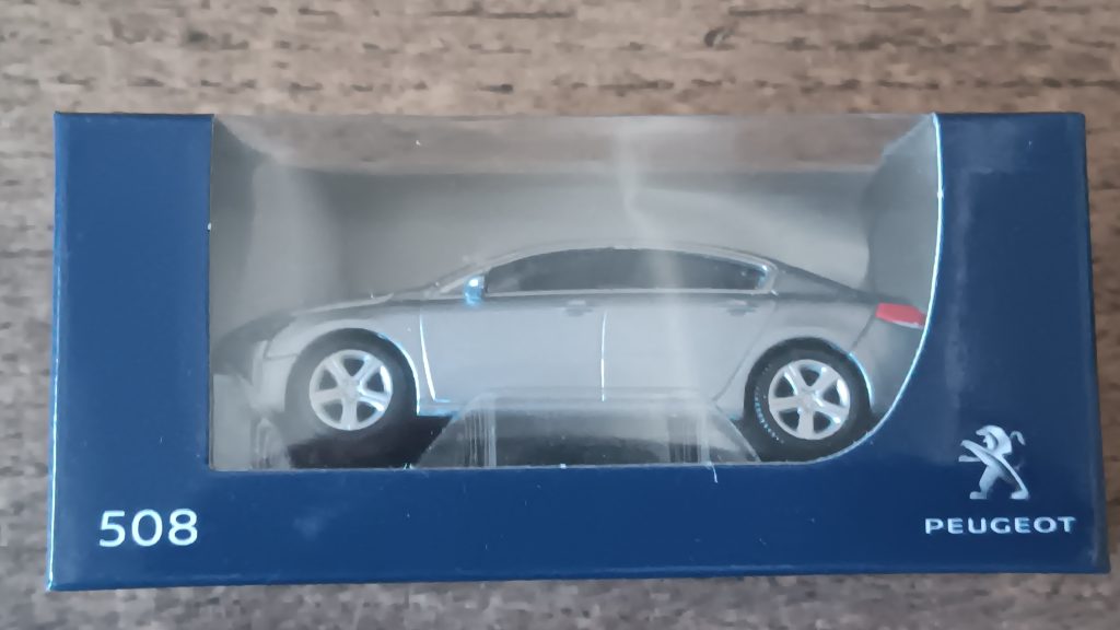 Norev 3 inchs Peugeot 508 Nicolas FORGET collection