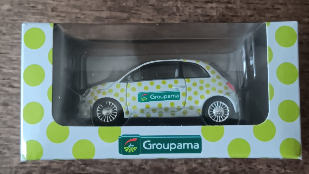 Norev 3 inchs  S/N 319001 Fiat 500 (2007)