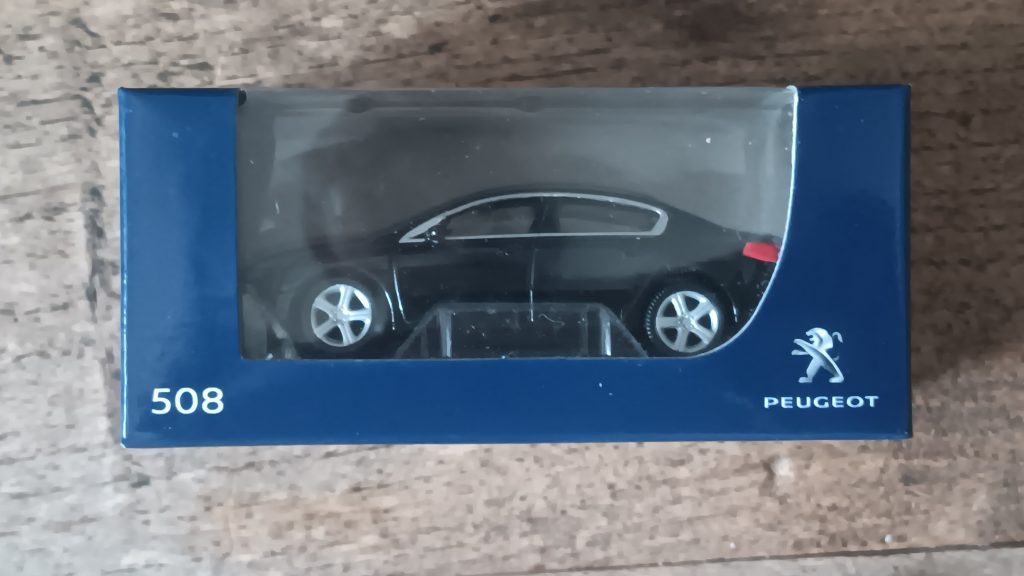Norev 3 inchs Peugeot 508 Nicolas FORGET collection