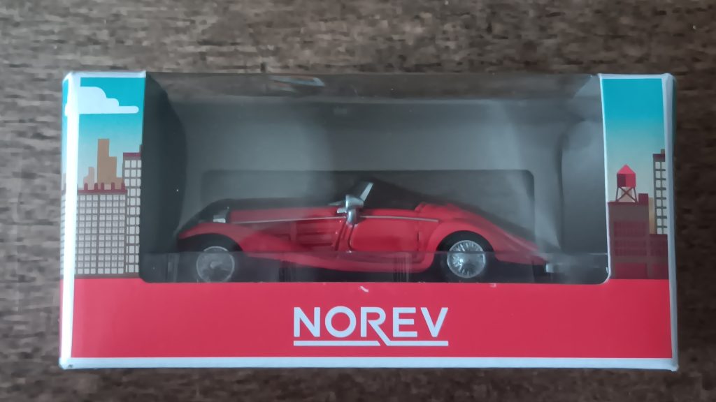 Norev 3 inchs Mercedes-Benz 500 K Nicolas FORGET collection