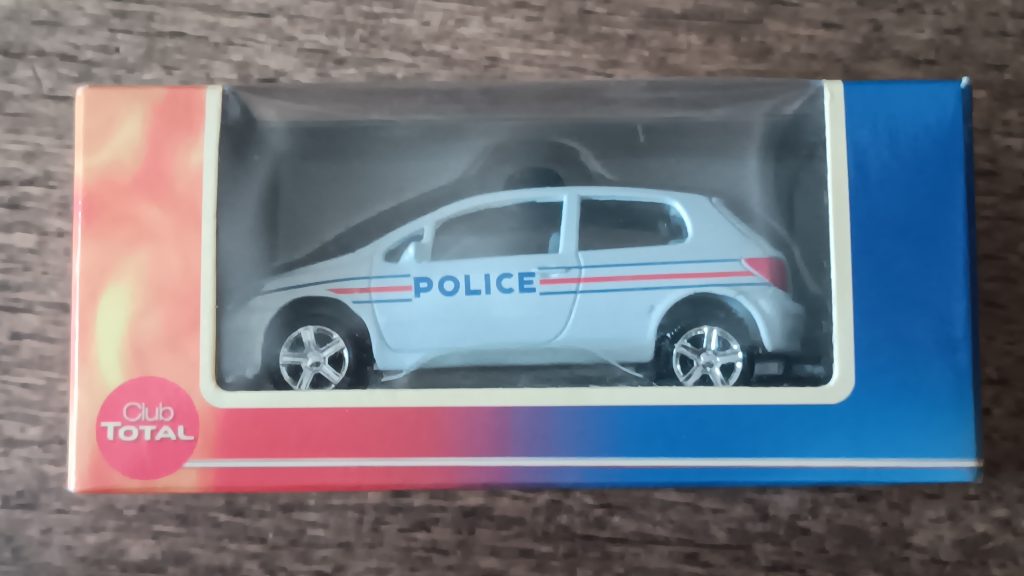 Norev 3 inchs Peugeot 307 3 Portes Nicolas FORGET collection