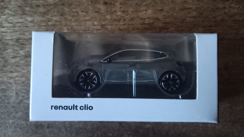 Norev 3 inchs Renault Clio V Nicolas FORGET collection