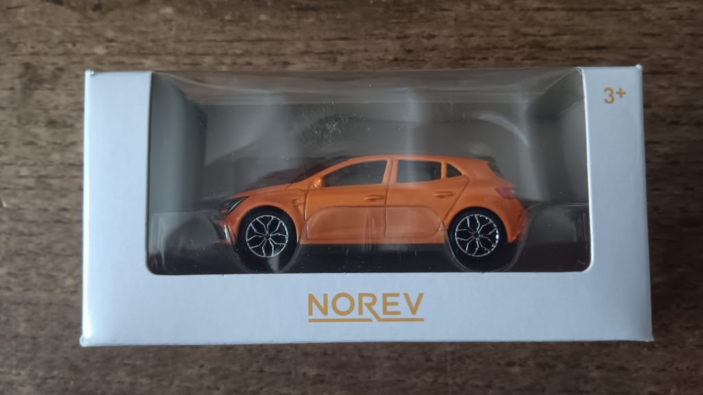 Norev 3 inchs Renault Megane IV Nicolas FORGET collection