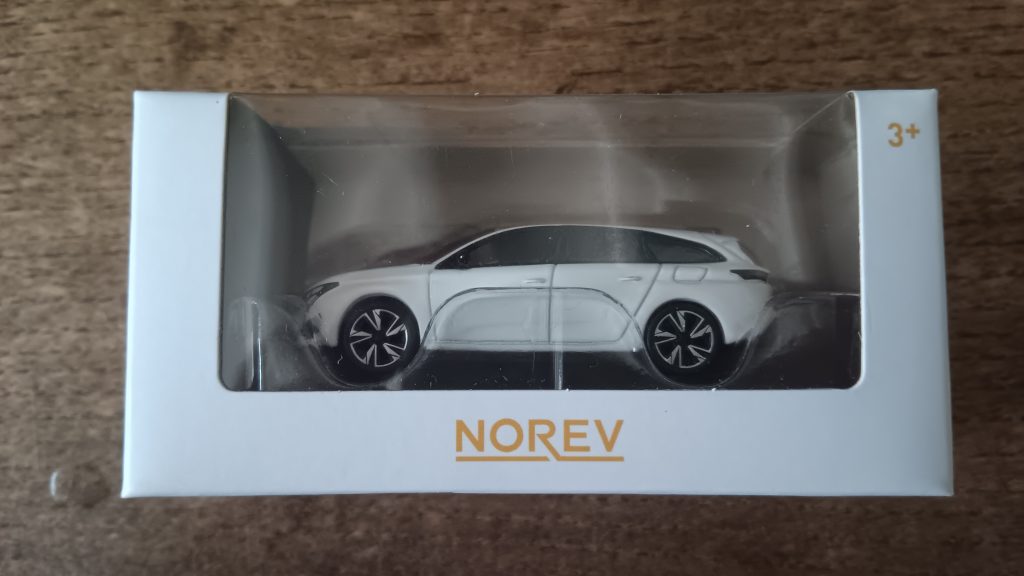 Norev 3 inchs Peugeot 308 SW III Nicolas FORGET collection