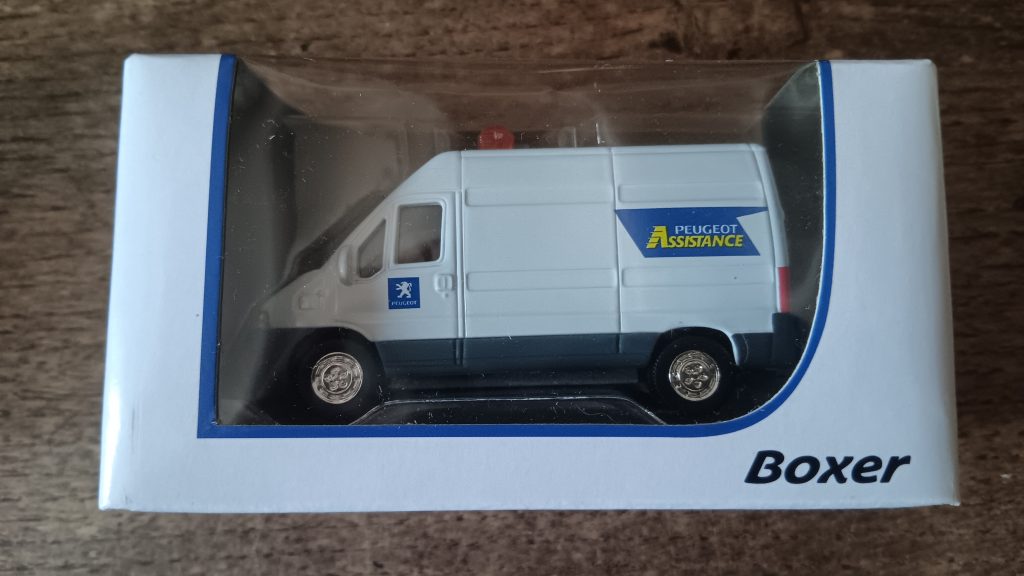 Norev 3 inchs Peugeot Boxer Nicolas FORGET collection