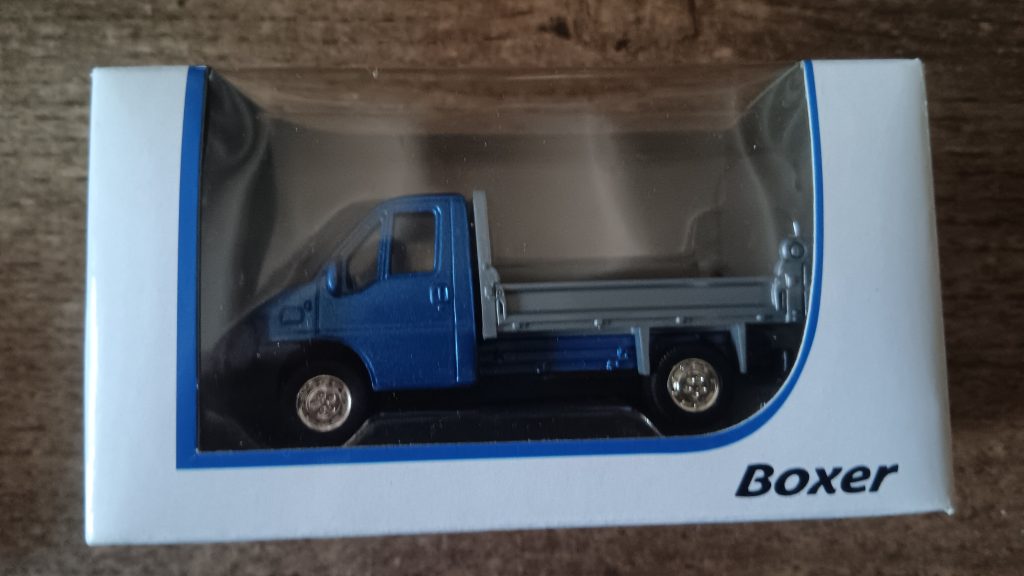 Norev 3 inchs Peugeot Boxer Nicolas FORGET collection