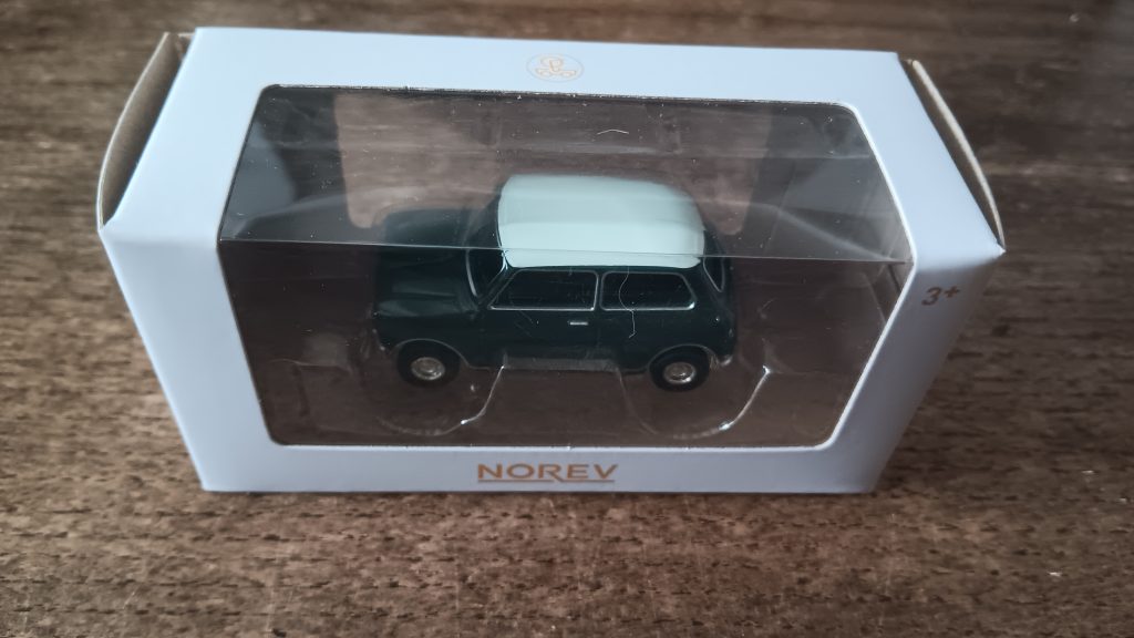 Norev 3 inchs Austin Mini Cooper S Nicolas FORGET collection