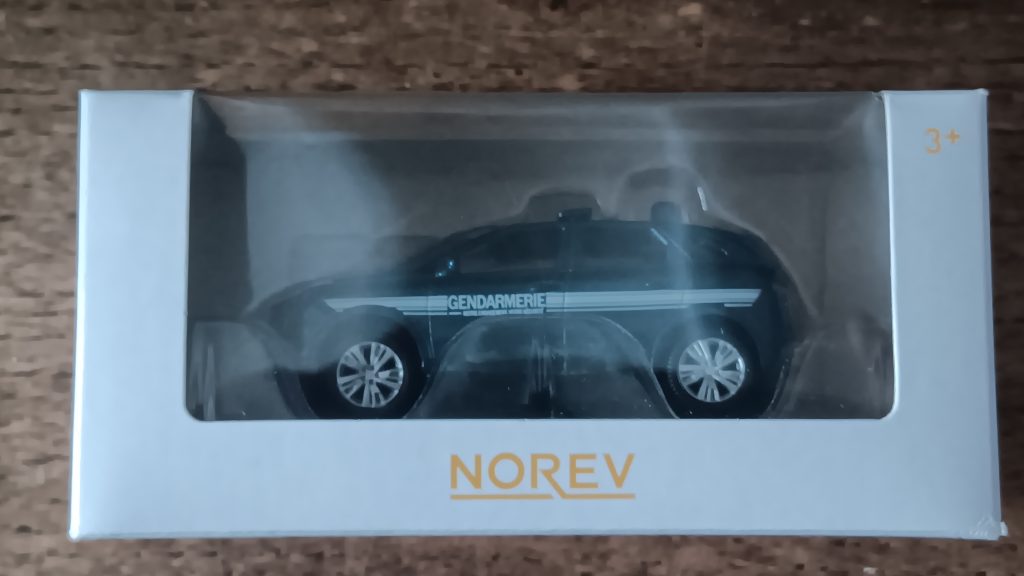 Norev 3 inchs Peugeot 3008 II Nicolas FORGET collection