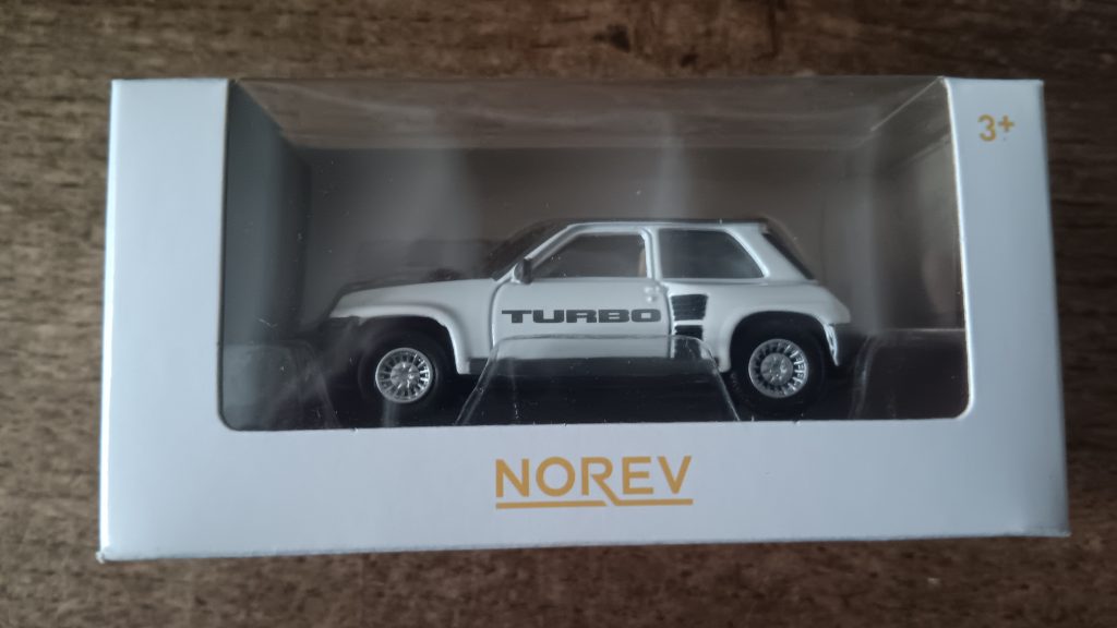 Norev 3 inchs Renault 5 Turbo Nicolas FORGET collection
