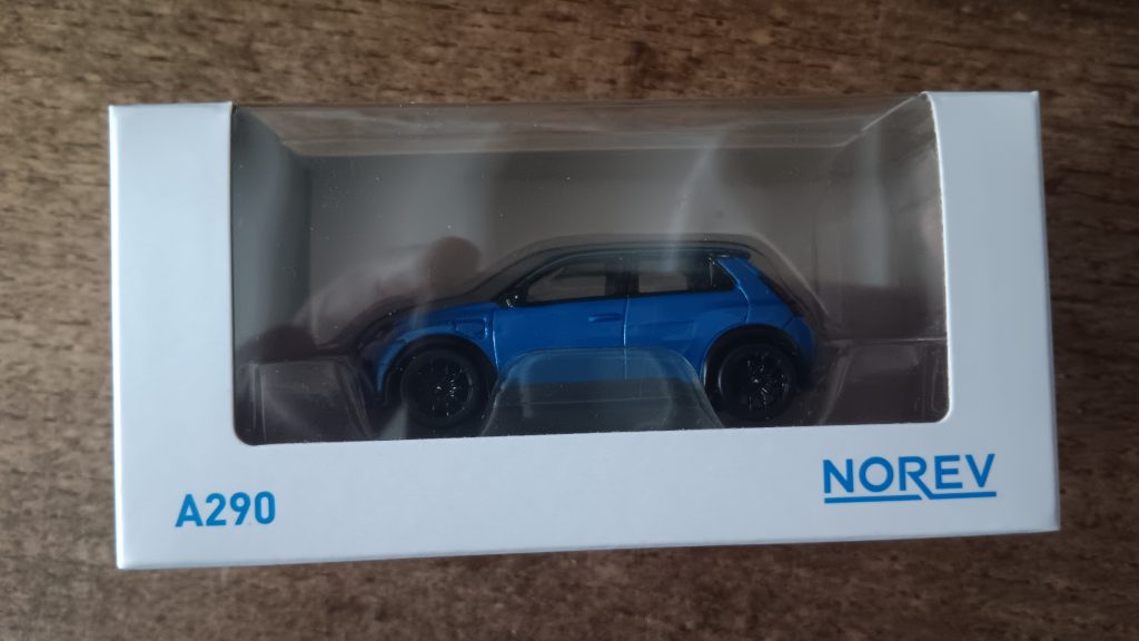 Norev 3 inchs Alpine A290 Nicolas FORGET collection