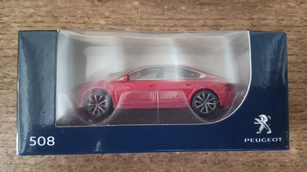 Norev 3 inchs Peugeot 508 II Nicolas FORGET collection