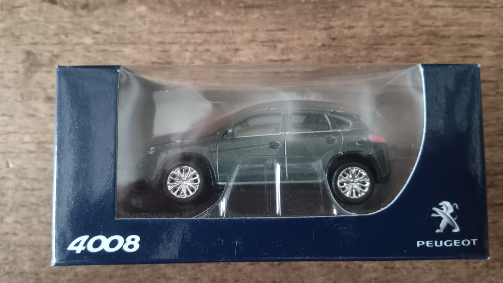 Norev 3 inchs Peugeot 4008 Nicolas FORGET collection