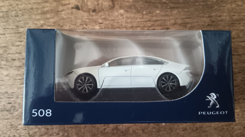 Norev 3 inchs Peugeot 508 II Nicolas FORGET collection