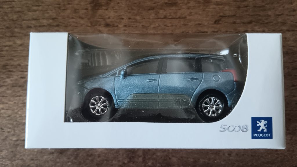 Norev 3 inchs Peugeot 5008 Nicolas FORGET collection