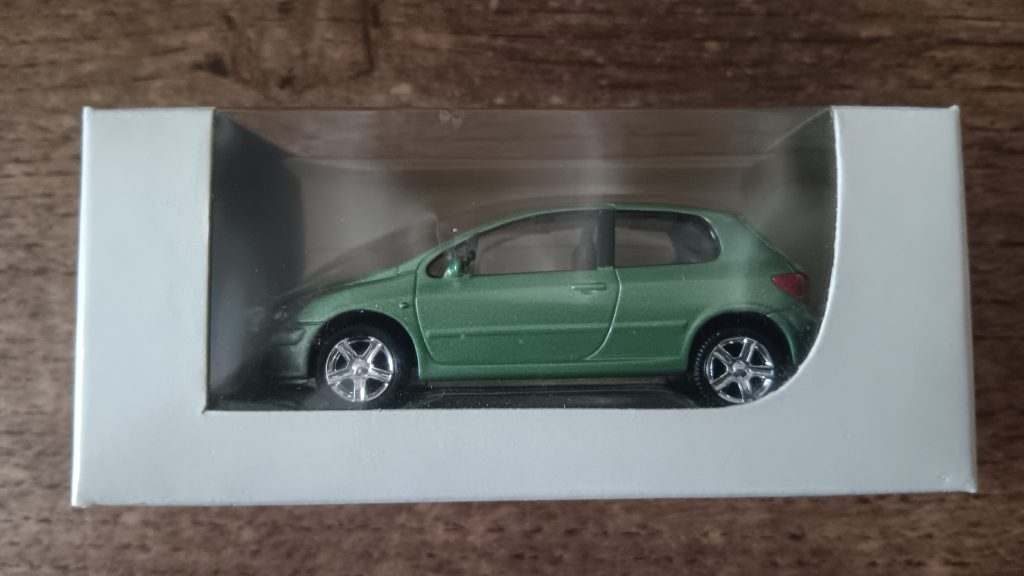 Norev 3 inchs Peugeot 307 3 Portes Nicolas FORGET collection
