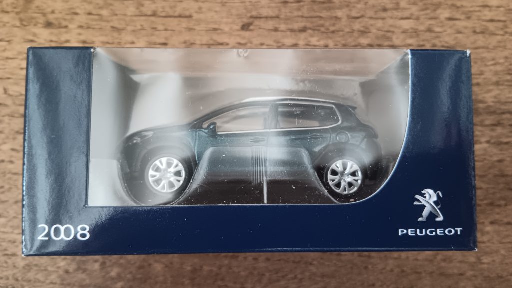 Norev 3 inchs Peugeot 2008 Nicolas FORGET collection