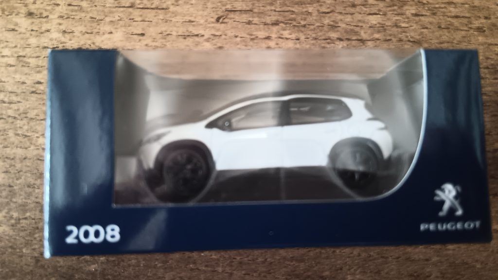 Norev 3 inchs Peugeot 2008 Nicolas FORGET collection