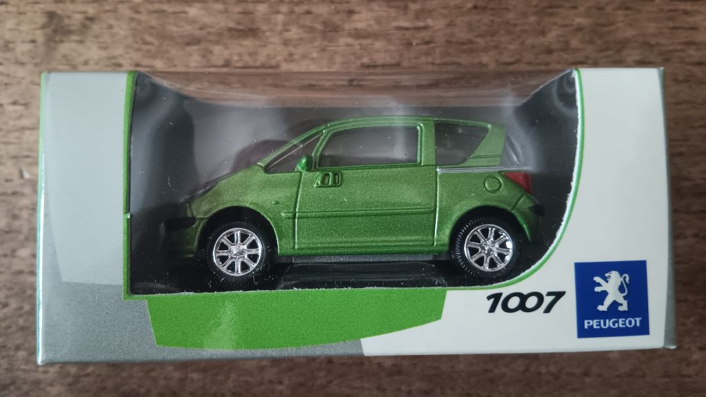 Norev 3 inchs Peugeot 1007 Nicolas FORGET collection