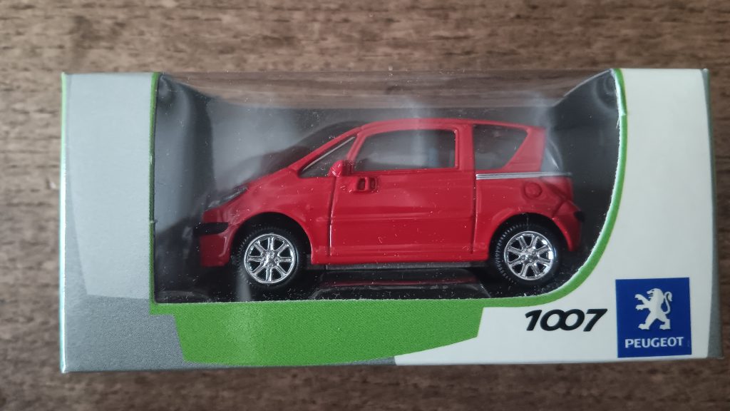 Norev 3 inchs  S/N Inconnu  Peugeot 1007
