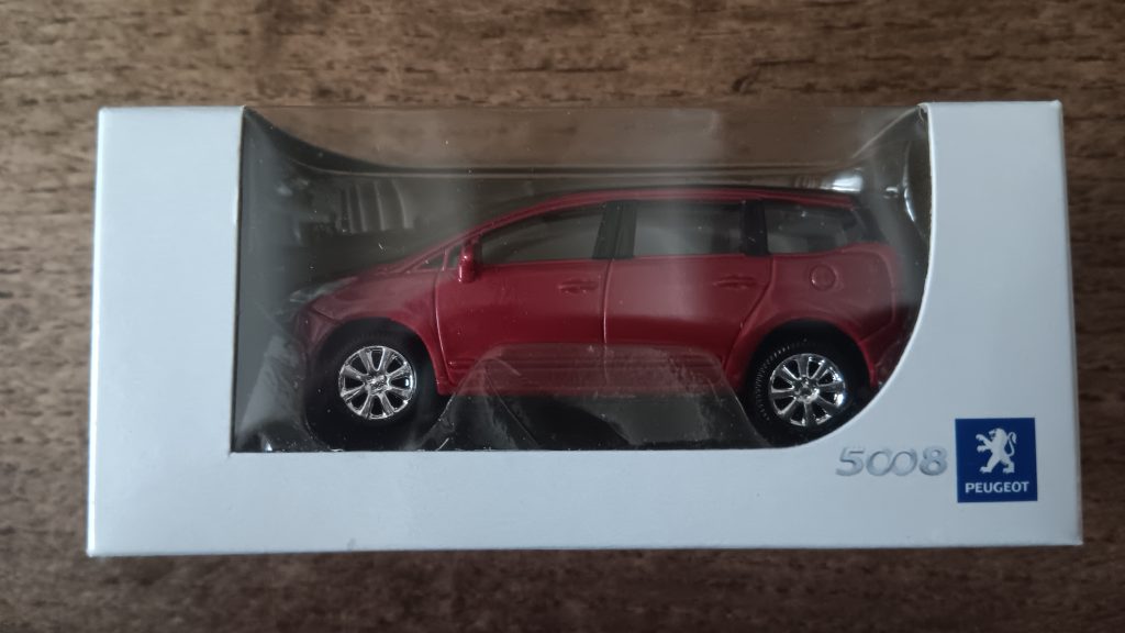 Norev 3 inchs Peugeot 5008 Nicolas FORGET collection