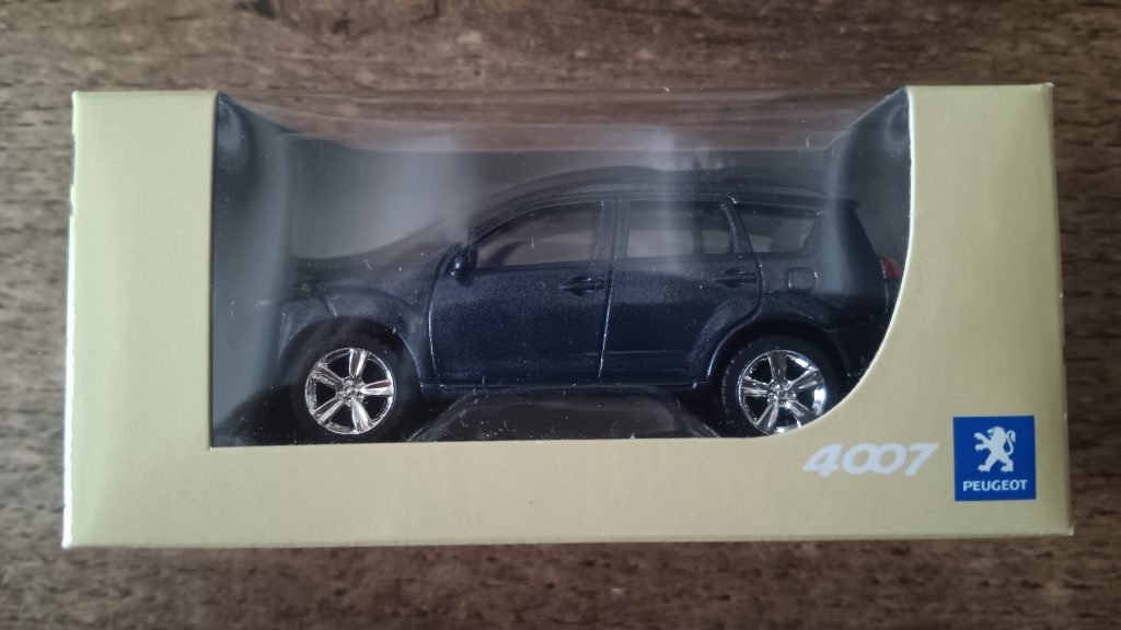Norev 3 inchs Peugeot 4007 Nicolas FORGET collection